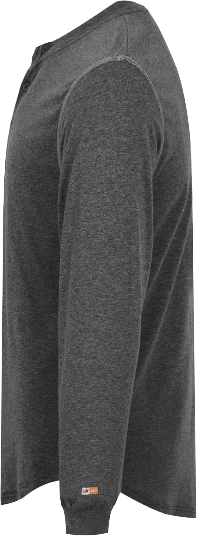 VATRENUS FR Shirts 4oz Lightweight Flame Resistant Henley 100% Cotton Men's Pre-Washed Fire Retardant Base Layer