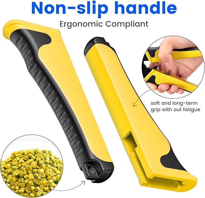 Crimping Tool Set 8PCS - Ratchet Wire Crimping Tool for Heat Shrink,Insulated Nylon,Non-Insulated,wire ferrules,Open Barrel Terminals,Solar Connectors - Crimper with 6 Interchangeable Die