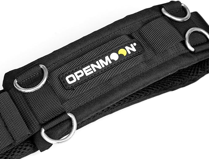 OPENMOON Multi 2” Padded Belt working tool belt,with six pen hole,8 metal locker