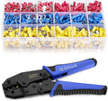 Qibaok Wire Terminals Crimping Tool Kit with 800 PCS Wire Connectors