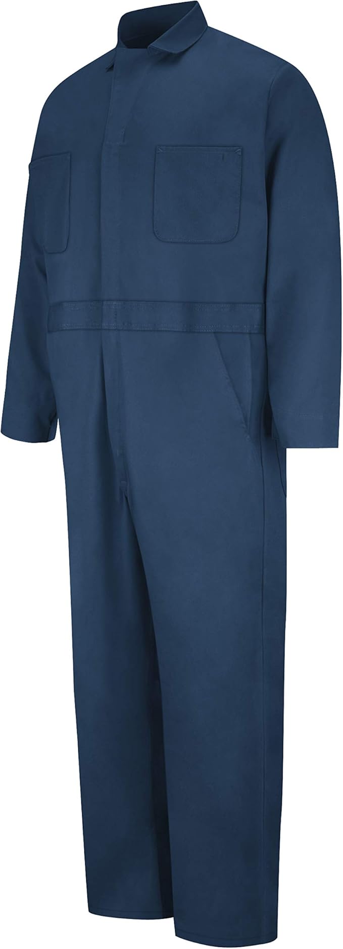 Red Kap Men's Button-Front Cotton Coverall