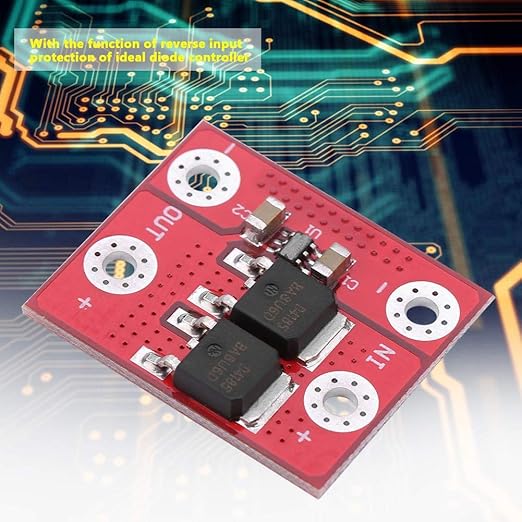 15A Solar Ideal Diode Controller Module Solar Panel Battery Charging Anti Reverse Irrigation Ideal Diode for Solar Panels