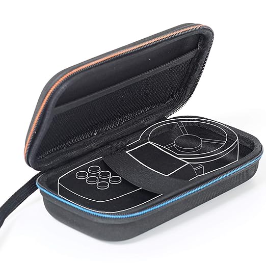 BTMETER Digital Anemometer Hard Travel Case,Safety Zipper Bag for 866 Series Handheld Wind Speed Meter Gauge