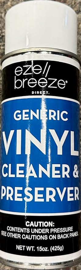 Vinyl Cleaner and Preserver, 15oz EZE Breeze