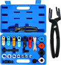 26PCS Fuel Line Disconnect Tool Set | Ac Line Disconnect Tool, Fuel Line Removal Tool, Professional Fuel, A/C, and Transmission Line Removal Set with Quick Disconnect Pliers