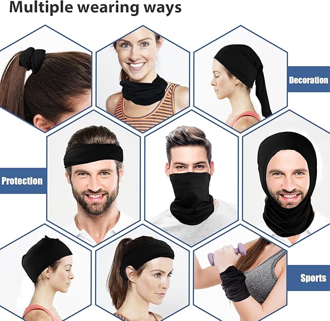 Sun UV Protection Face Mask Cooling Neck Gaiter Reusable Balaclava Bandana Scarf