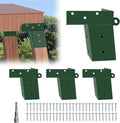 4 Pcs Deer Stand Brackets 4x4 Deer Blind Brackets Compound Angle Platform Bracket for Deer Hunting, Shooting Shack, Observation Decks, Tree Houses, Swing Sets, Outdoor Platforms.