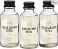 Public Goods Glass Cleaner Refill | Refill Concentrate for Windows, Mirrors, Glass Surfaces | Cruelty Free, Paraben Free, Vegan Friendly | 3 Pack - 24 Oz Diluted