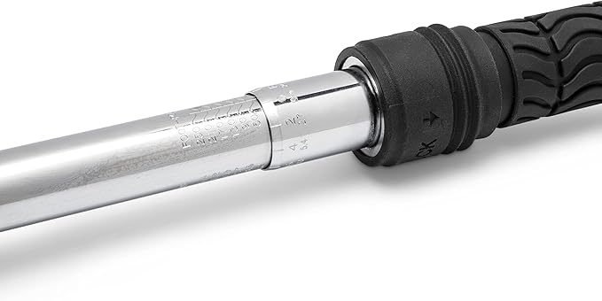 GEARWRENCH 1/2" Drive Tire Shop Micrometer Torque Wrench 30-250 Ft/lbs. - 85088, Black