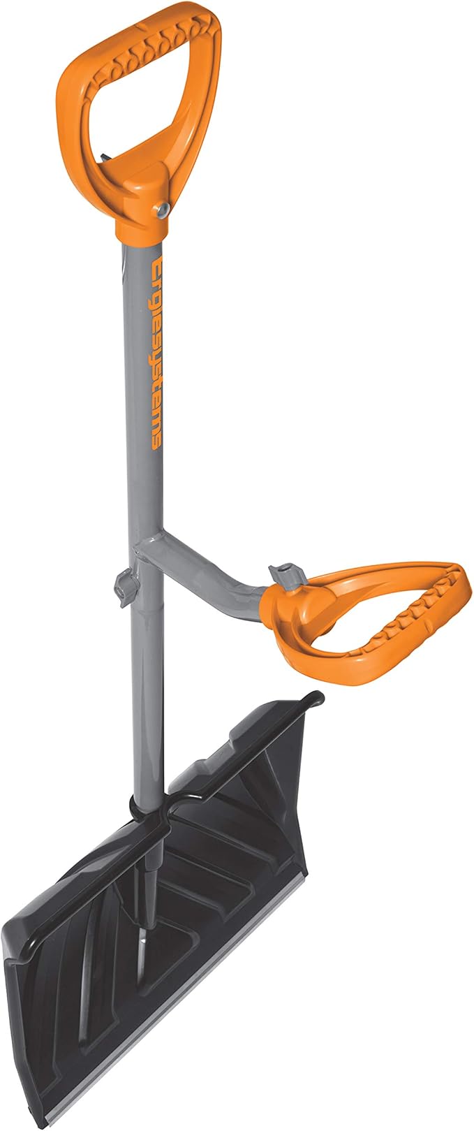 ErgieShovel ERG-BWRK16 Strain Reducing Steel Impact Resistant Bow Rake, Snow Shovel