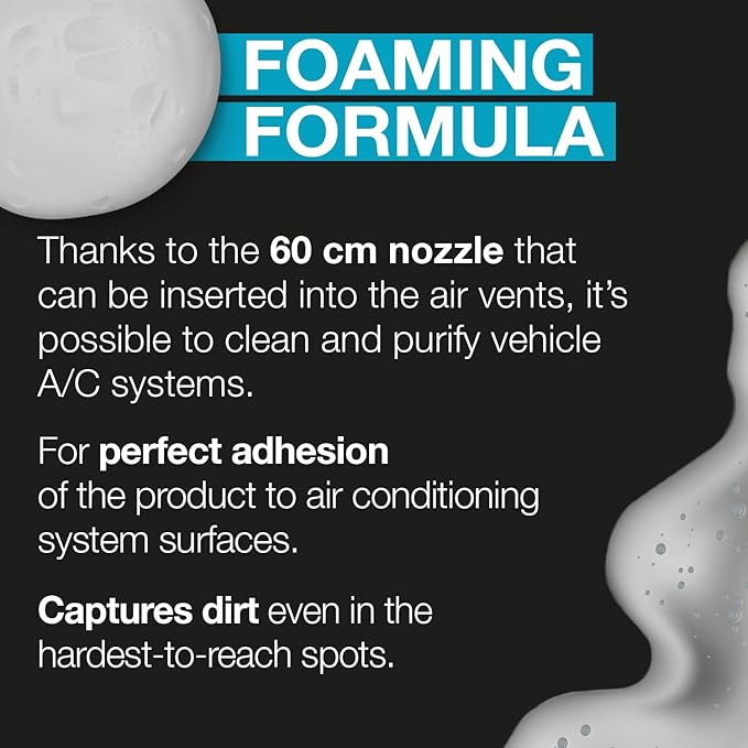 ERRECOM Evaporator Cleaner Foam, Air Conditioner Foam Cleaner, 13.6 fl oz (400 mL) Aerosol Can