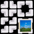 Havihaki 12Pcs Foam Corner Protectors For Moving TV, Picture Frame, Mirror, Frame Edge Protection Corners for Artworks Shipping, Packing Material