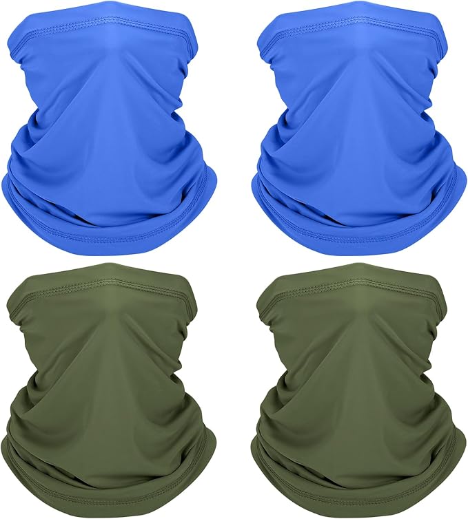 Cooling Neck Gaiter, Summer UV Face Mask Dust Balaclava, Neck Gator Bandana Face Cover for Sun Protection Men Women Outdoor