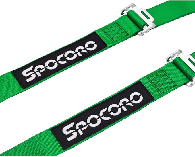4 Point Racing Harness 2" Nylon Straps, Cam Lock Style (Pack of 1)