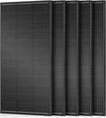 18BB 1000 Watt Solar Panel, 5pcs 200W N-Type1911-5 Solar Panels, 25% High-Efficiency Monocrystalline Module PV, for 12V/24V Battery, Home, Trailer, Camping, Marine, Boat,