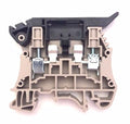 Dinkle DK4-TF(5x20) DIN Rail Terminal Block Fuse Holder UL 300V 16A 12-24AWG, Pack of 50