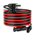 16Ft SolarCable SolarExtension Cable,10AWGSolar Panel ExtensionCable with Female and Male Connectors,Waterproof SolarExtension Cable Kit