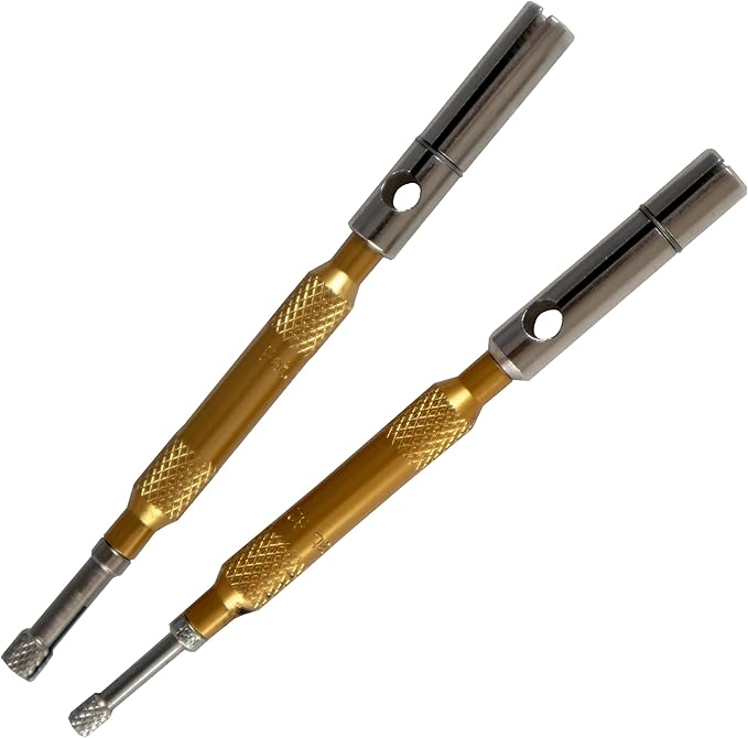 Innovative Products of America BOSS Plow Terminal Chaser™ Set - Cleans & Restores Corroded Snowplow Electrical Connectors – for BOSS Snowplow and More (BOSS, Gold)