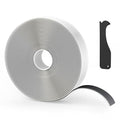 Butyl Tape Black 1" x 30 Ft None Hardening Premium Butyl Caulk Tape for RV Window Glazing Roofing Leak Opening Pipe Plumbing Fixture EPDM Roof Patching(1 Pack)