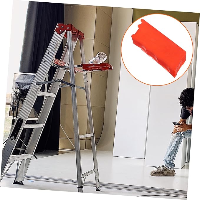 NUOBESTY Heavy Duty Ladder Feet Caps Nonslip Protective Covers for Extension Ladders Fit Easy Installation for Home and Construction Use