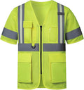 A-SAFETY 6xl 7xl 8xl Luminous safety vest