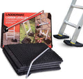 Ladder Stabilizer & Leveler – Non-Slip Safety Base for Ladders on Uneven Ground, Grass, Gravel & Soft Surfaces – Prevents Sinking, Durable Ladder Safety Accessory for Home & Jobsite