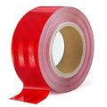 Reflective Tape, High Visibility Waterproof Reflective Tape for Trailers - 2 Inch x 32.8 Feet - Enhance Safety with Red Reflector Tape