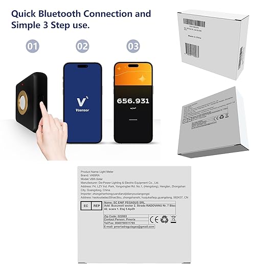 VBR-Solar Irradiance Meter Up to 3499 W/m²