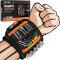 Lenski Gifts for Men, Magnetic Wristband Tool Belts for Men, Anniversary Birthday Gifts for Him,Wrist Magnetic Screw Holder with Strong Magnetic Holding Screws Tool, Cool Stuff Gadgets for Men