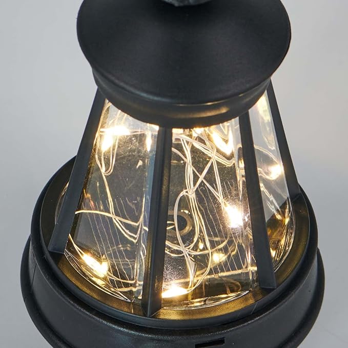 Solar-Lantern Waterproof Lights Replacement - Garden Decor Outdoor Lighting Decorative Patio Lighting Solar Replacement (mini Lantern 2pack (Fairy Light))