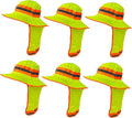 Packable and Adjustable Reflective Neon Boonie Sun Hat