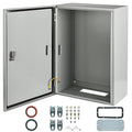Waterproof Electrical Enclosure 24 x 16 x 12'', Outdoor Electrical Box Weatherproof, Electrical Junction Box with Reinforced Lock