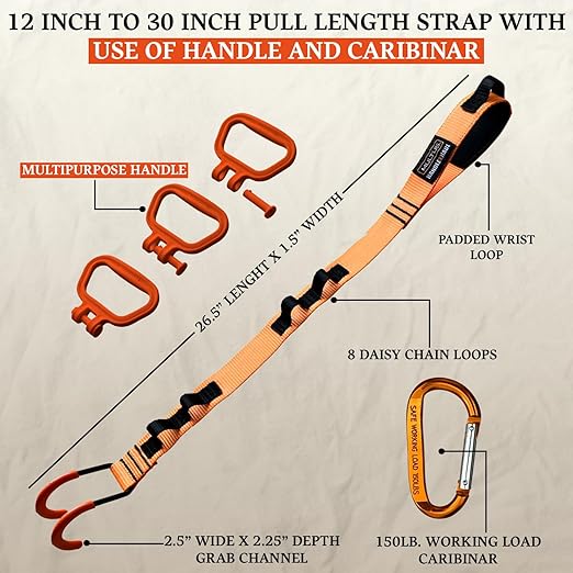 Multus Max Mover II Panel Lift – Must-Have Drywall, Plywood & Sheetrock Carrier Tool | Heavy Duty Ergonomic Handle for Pros & DIY Movers