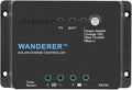 Renogy 12V 30A PWM Solar Charge Controller – Wanderer Li with Temp Sensor, 4-Stage Charging for Lithium/Gel/Flooded Batteries, Overload/Short Circuit/Reverse Polarity Protection