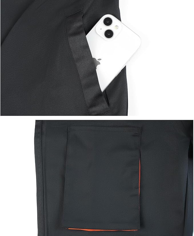 Men's Coveralls Mechanic Work Jumpsuit Multi Pockets Overalls Long Sleeve Workwear Coverall