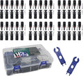 MC4 Connector - 30 Pairs (Male/Female) of Connector for Outdoor Solar Power Systems, Plus a Complimentary Pair of Wrenches - Durable Solar Connectors