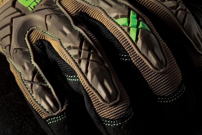 Ironclad EXO Motor Impact Glove; Work Gloves, TPR Impact Protection, (1 Pair), EXO2-PIG-06-XXL Brown