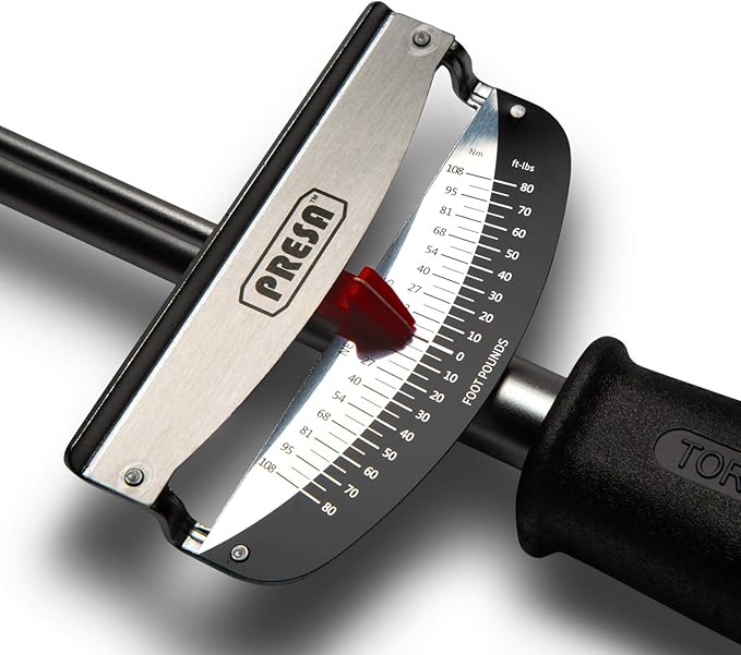 Presa 3/8 in. Drive 10-80 ft-lbs Beam Torque Wrench