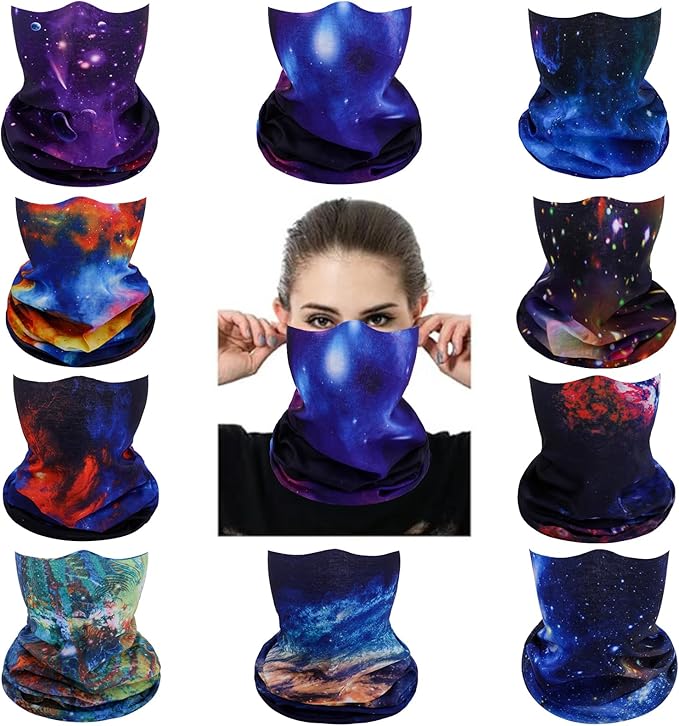 Neck Gaiter Masks Tube Scarf,Seamless Bandanas Buffs Gators,Ourdoor Face Mask Face Covering Multi Headwear