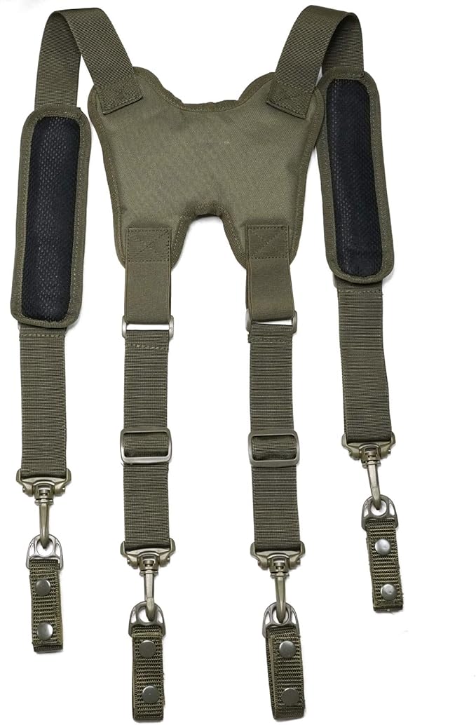 MELOTOUGH Tactical Suspenders For Duty Belt Police Suspenders 1.5 inch Police Suspenders for Law Enforcement Duty Belt