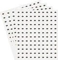 2400 Pcs Small Sticker for Kids,Mini Graduation Cap Sticker Cartoon Paper Small Decals Cute Self-Adhesive Stickers for Summer Party Envelopes Scrapbook Gifts DIY Supplies,0.5in（Cap）