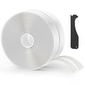 Butyl Tape White 1" x 30 Ft None Hardening Premium Butyl Caulk Tape for RV Window Glazing Roofing Leak Opening Pipe Plumbing Fixture EPDM Roof Patching(2 Pack)