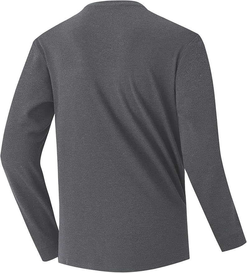 FR Shirts for Men 6.5oz Lightweight Fire Resistant Shirts for Men Long Sleeve NFPA2112/CAT2