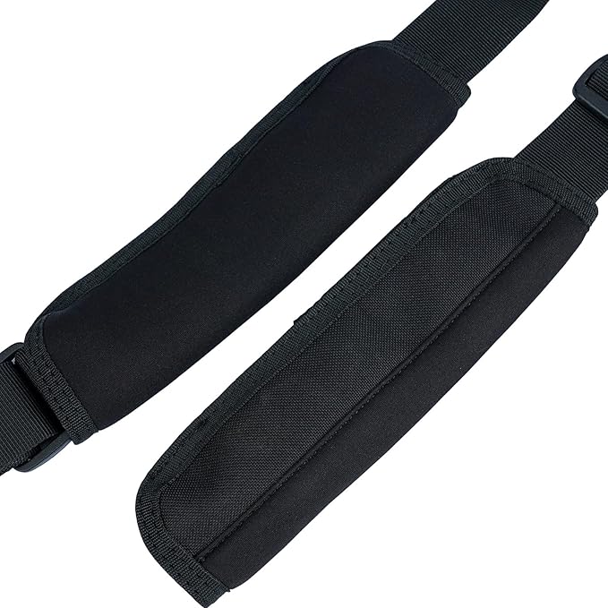 KUNN Tactical Duty Belt Suspenders with Metal Hook,Men Padded Police Harness for Duty Belt,Black