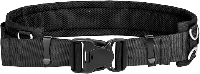OPENMOON Multi 2” Padded Belt working tool belt,with six pen hole,8 metal locker