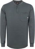 KONRECO FR Shirts for Summer Flame Resistant Shirt 5.5oz Light Weight CAT2 Henley Shirts