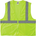 Ergodyne unisex adult Reflective Safety Vest, High Visibility Mesh, Closure