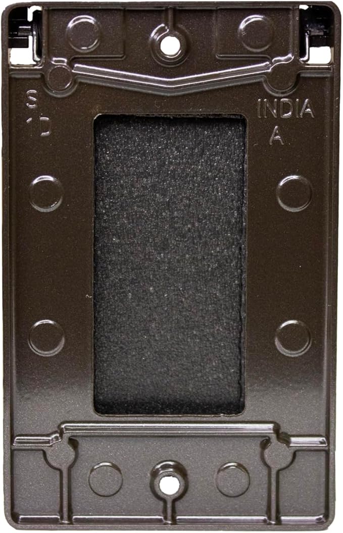Sigma Engineered Solutions Weatherproof 14248BR 1-Gang Vertical GFCI Cover, Bronze