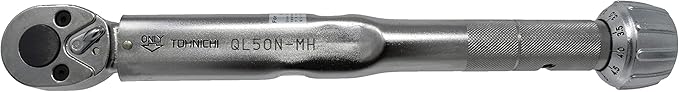 Tohnichi Adjustable Torque Wrench QL50N-MH, 10-50 Nm