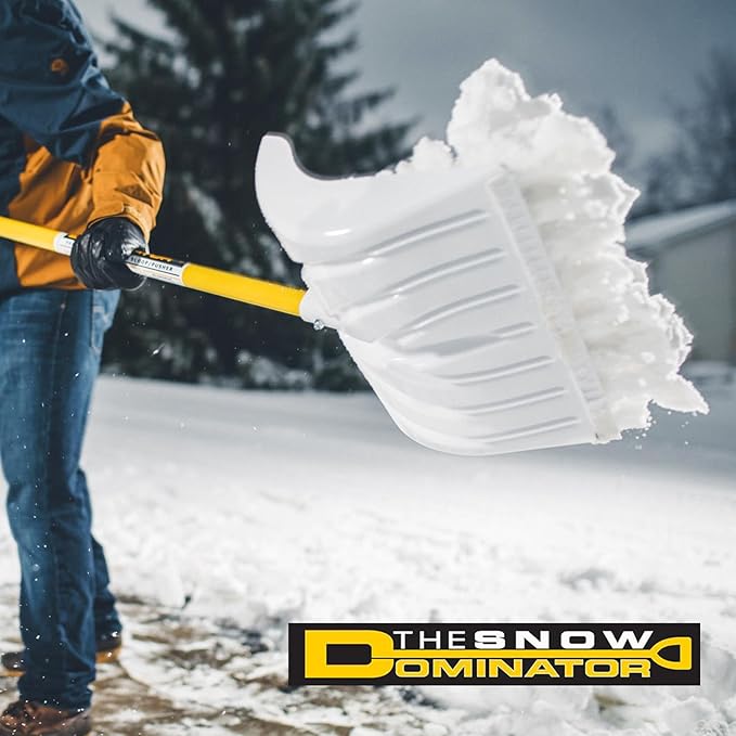 The Snow Dominator - Snow Pusher & Scoop Combo Tool